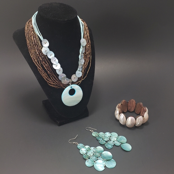 Jewelry - 💥CLOSING SALE💥BOHEMIAN Ocean Themed Jewelry Set